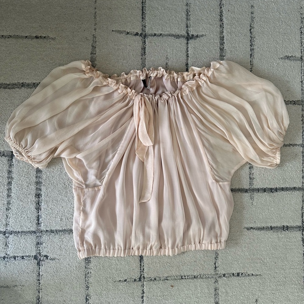 Zara Silk Blouse